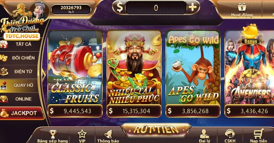 Đa dạng trò chơi tại 98win